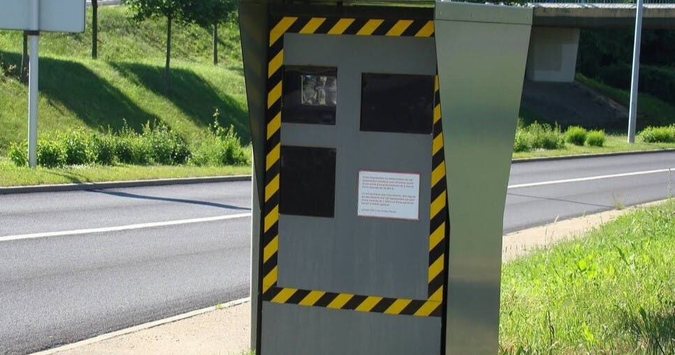 Flitspaal Frankrijk